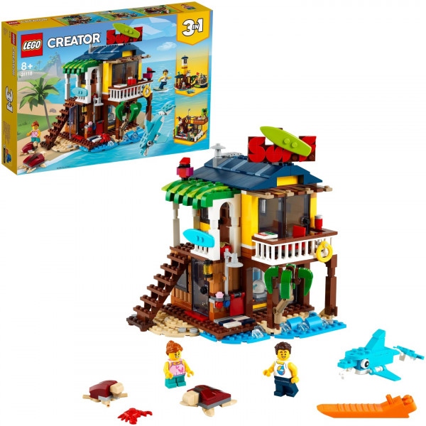 Конструктор LEGO Creator Пляжний будиночок серферів (31118)