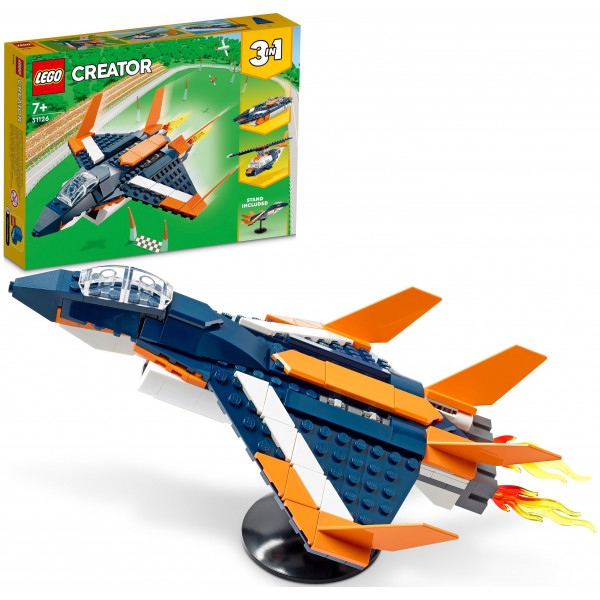 Конструктор LEGO Creator Надзвуковий літак (31126)