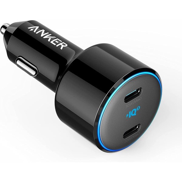 Автомобільний зарядний пристрій Anker PowerDrive+III Duo-30W PD+20W Power IQ (A2725H12)