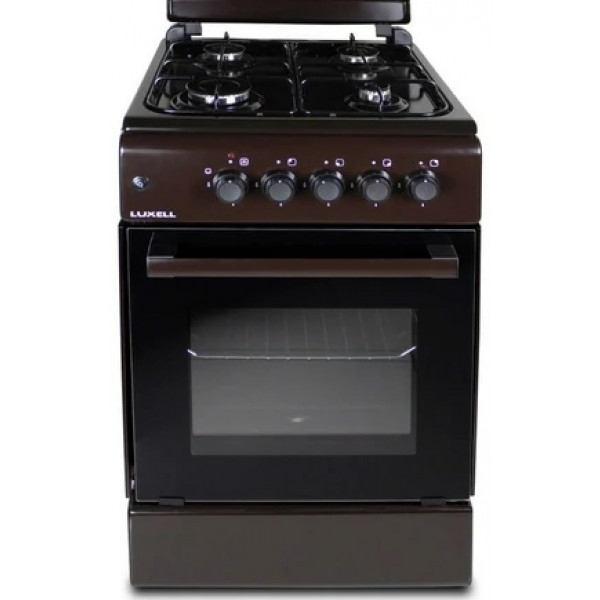 Плита газова Luxell LF55G-40F Brown