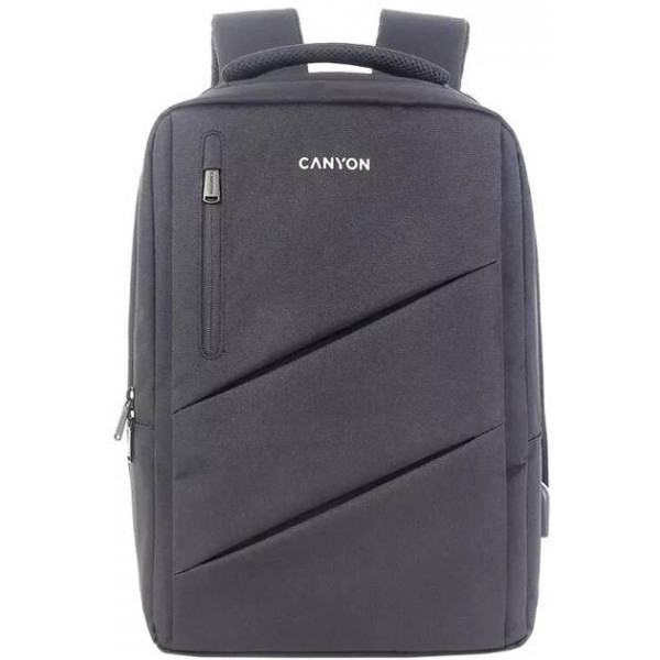 Рюкзак для ноутбуку Canyon BPE-5 Urban USB 15.6'' 12-18L Grey (CNS-BPE5GY1)