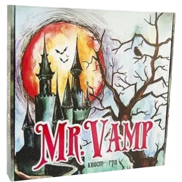 Настільна гра розважальна (12+) Strateg Mr. Vamp (укр) (32060)