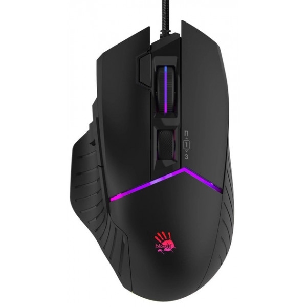 Миша дротова ігрова Bloody W95 Max Black