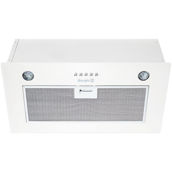 Витяжка вбудована Borgio BBI (TR) 5840 White Glass SU 850