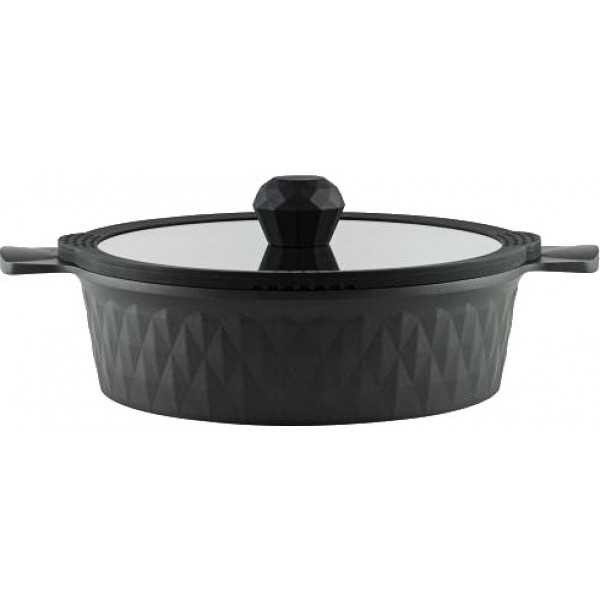 Каструля Pepper Black Ice Greblon C2 4,2л. 28x8,5 см (PR-6004)