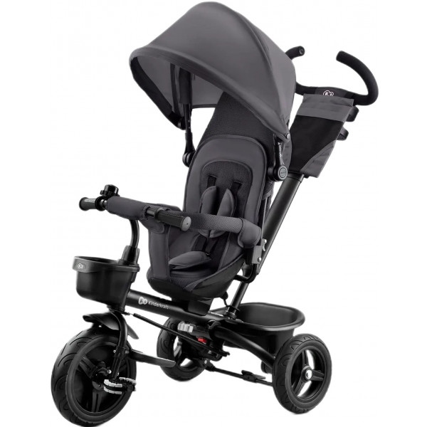 Триколісний велосипед Kinderkraft Aveo Malachite Gray (KRAVEO00GRY0000)