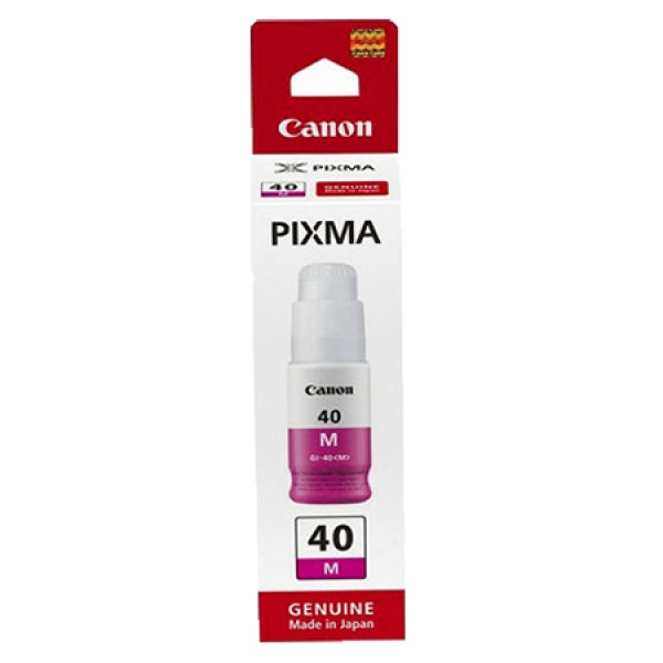 Картридж для струменевих принтерів/БФП Canon GI-40 Magenta (3401C001AA)