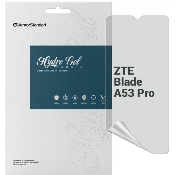 Захисна плівка для смартфону Armorstandart Matte for ZTE Blade A53 Pro (ARM68869)