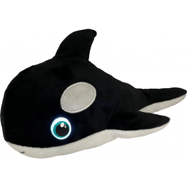 М'яка іграшка тварина BeverHills Night Buddies Косатка 38 см (1002-5024)