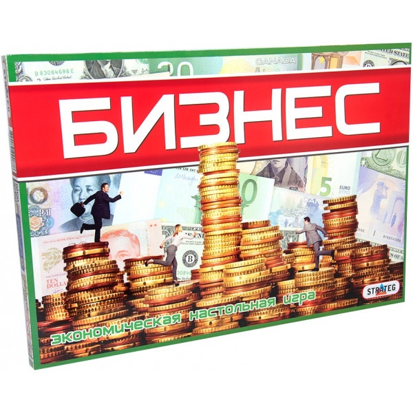 Настільна гра стратегічна (8+) Strateg Бізнес, рус (362)