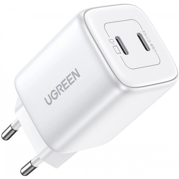 Мережевий зарядний пристрій UGREEN CD294 Nexode 45W Charger White (15327)