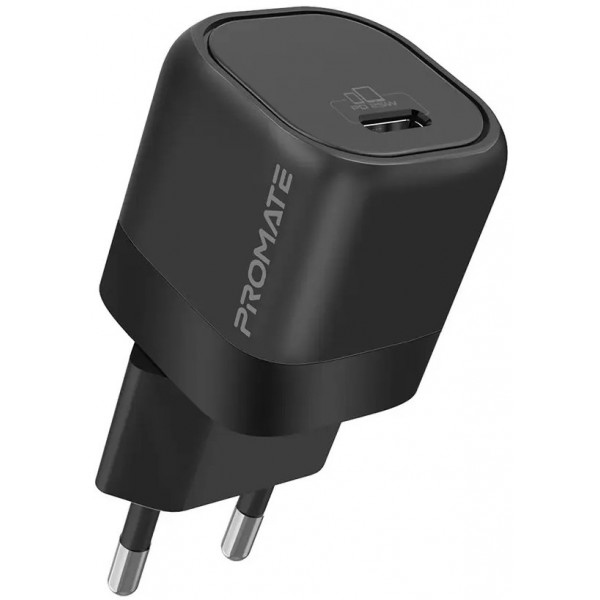 Мережевий зарядний пристрій Promate Powerport-25 Black