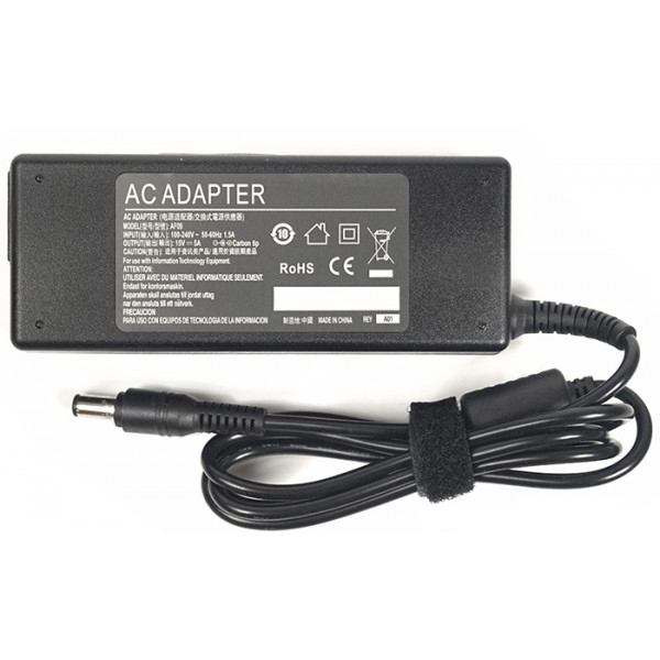 Зарядний пристрій для ноутбука PowerPlant Toshiba 220V 15V 75W 5A (TO75C6330)