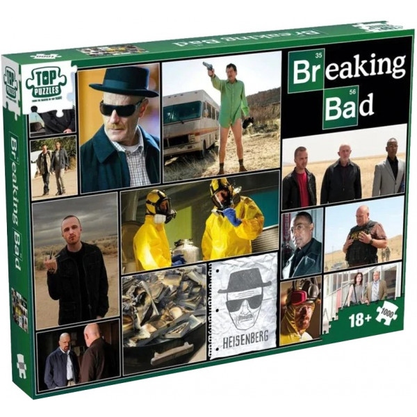 Пазли картонні (8 +) Breaking Bad 1000 шт. (5036905047913)