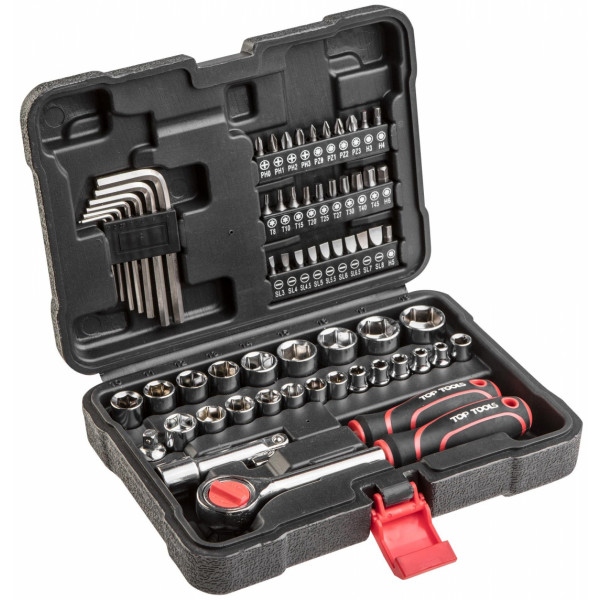 Набір торцевих ключів Top Tools 38D515 63 шт.