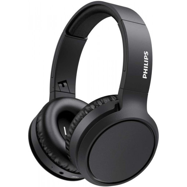 Навушники повнорозмірні бездротові Philips Over-ear ANC Wireless Mic Black (TAH5205BK/00)