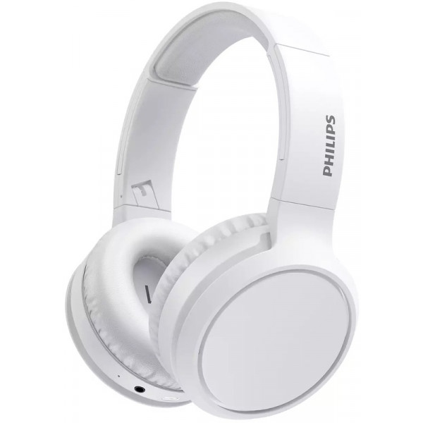 Навушники повнорозмірні бездротові Philips Over-ear ANC Wireless Mic White (TAH5205WT/00)