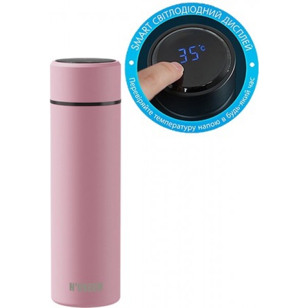 Термопляшка Noveen TB2116 Pink 280 мл