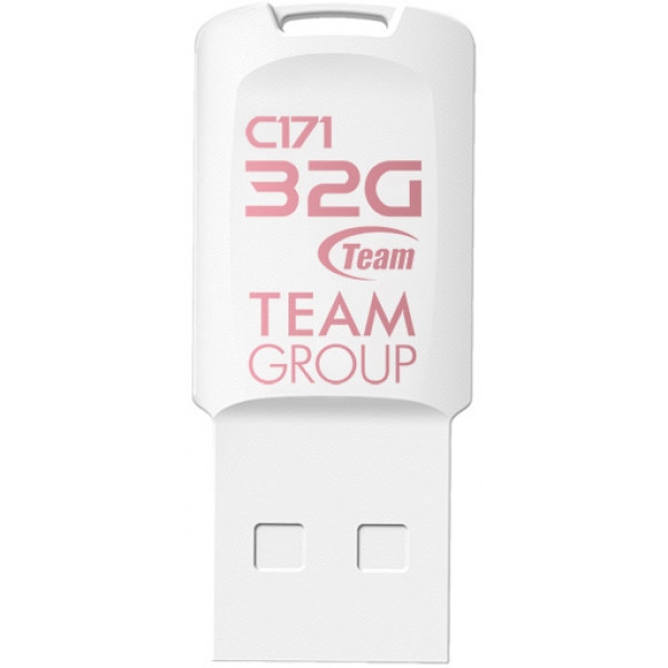 Флеш USB Team C171 32GB USB 2.0 White (TC17132GW01)