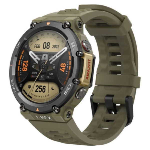 Смарт-годинник Amazfit T-Rex 2 Wild Green