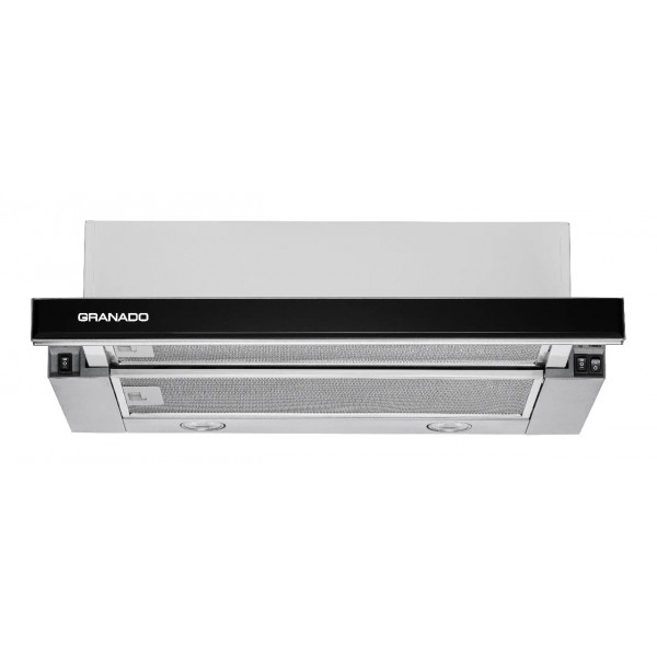 Витяжка вбудована GRANADO Telde 603-700 Inox Black Glass