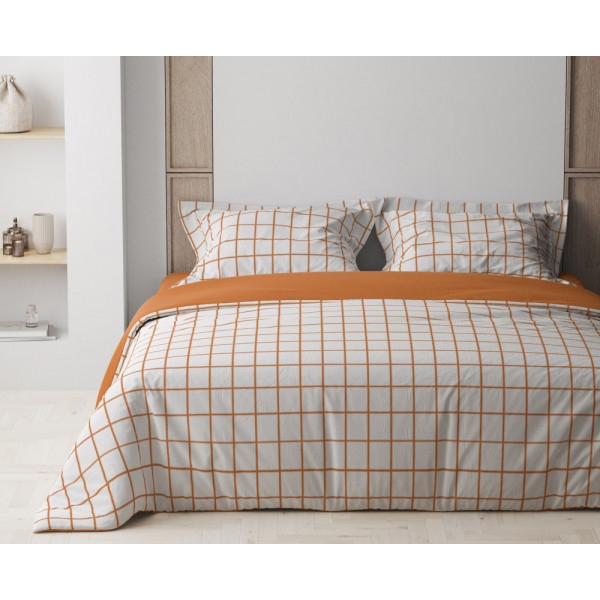 Комплект постільної білизни ТЕП Terracotta Check (2-00881_25216)