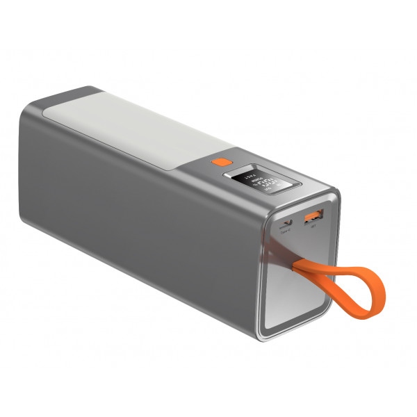 Батарея мобільна універсальна Xipin T133 PD100W 40000mAh Gray (T133LP)