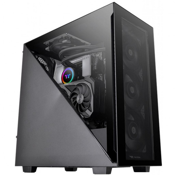 Корпус Thermaltake Divider 300 TG Mid Tower Chassis Black (CA-1S2-00M1WN-00) без БЖ
