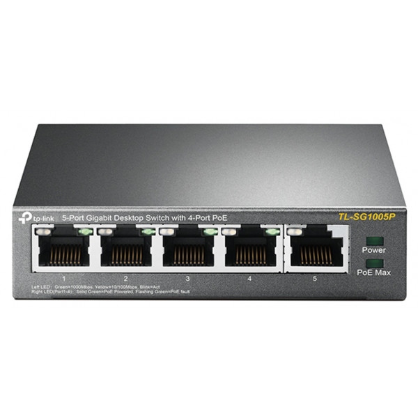 Коммутатор локальної мережі (Switch) TP-Link TL-SG1005P