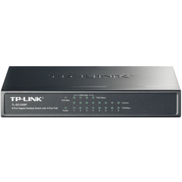 Комутатор локальної мережі (Switch) TP-Link TL-SG1008P