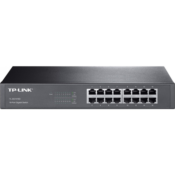 Комутатор локальної мережі (Switch) TP-Link TL-SG1016D