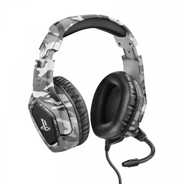 Гарнітура дротова ігрова Trust GXT 488 Forze-G Grey