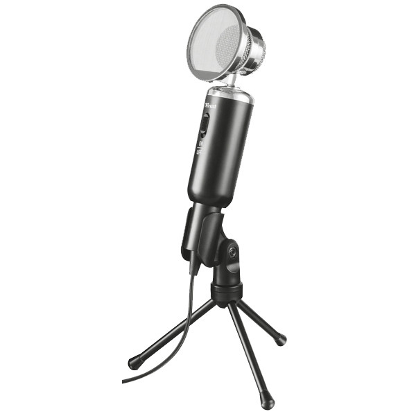 Мікрофон до комп'ютера Trust Madell Desk Microphone for PC and Laptop (21672)