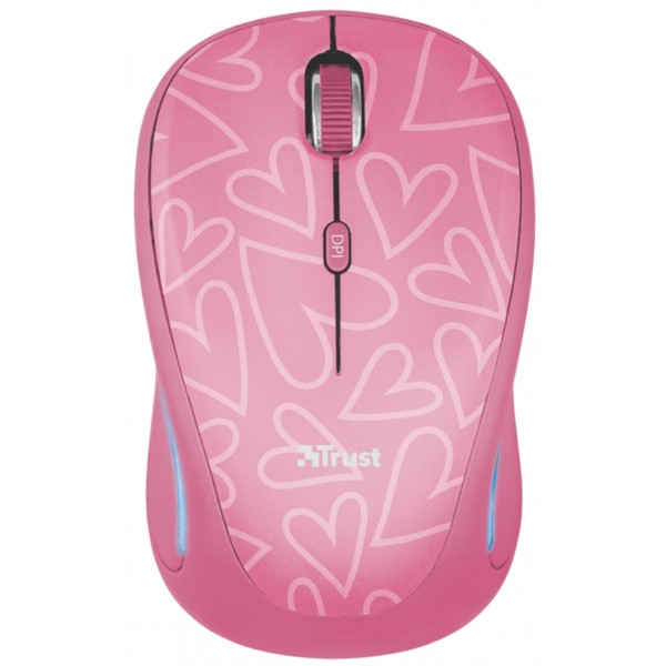 Миша бездротова Trust Yvi FX Wireless Pink (22336)
