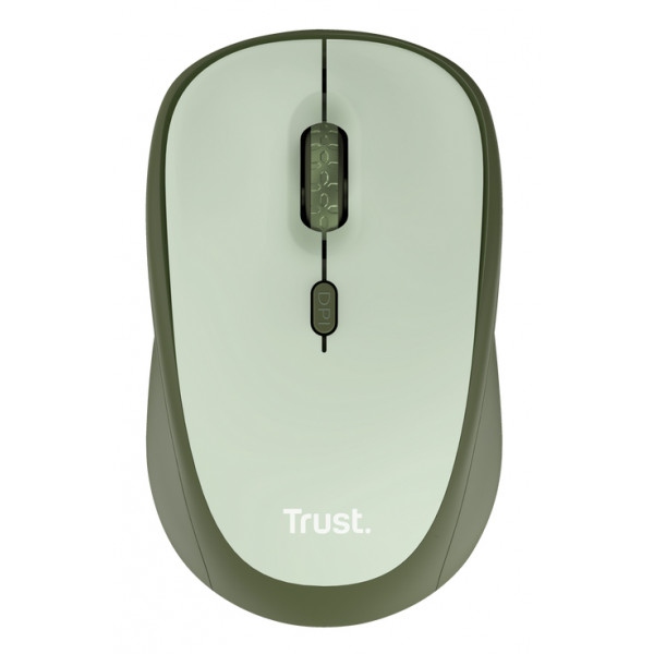 Миша бездротова Trust Yvi+ Silent WL ECO Green (24552)