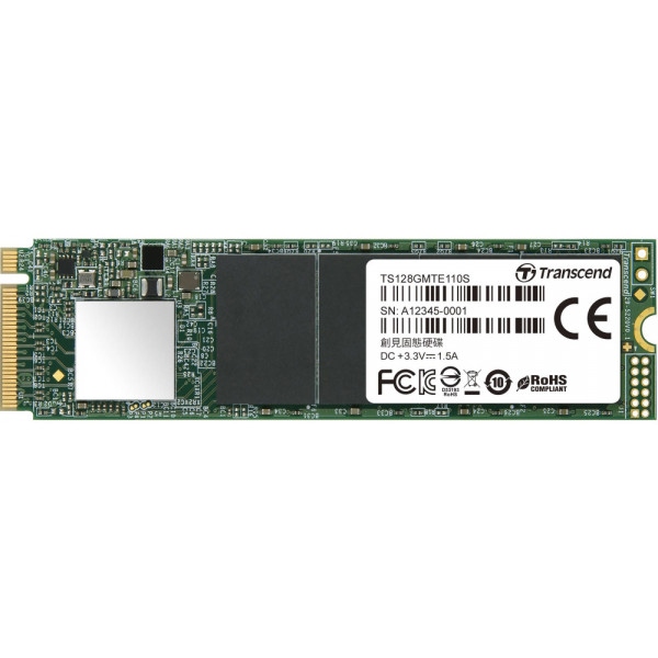 SSD-накопичувач внутрішній Transcend MTE110S 1TB PCIe 3.0 x4 M.2 3D TLC (TS1TMTE110S)