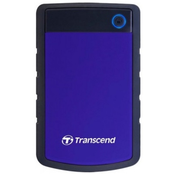 Жесткий диск внешний проводной Transcend StoreJet 25H3P 2 TB Blue (TS2TSJ25H3B)