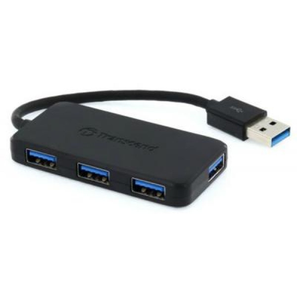 Хаб USB Transcend USB 3.0 HUB 4 ports (TS-HUB2K)