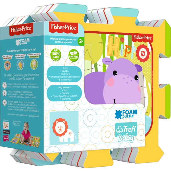 Пазли м'які (до 2 років) Trefl "Фішер прайс" / Mattel "Fisher-Price" (60399)
