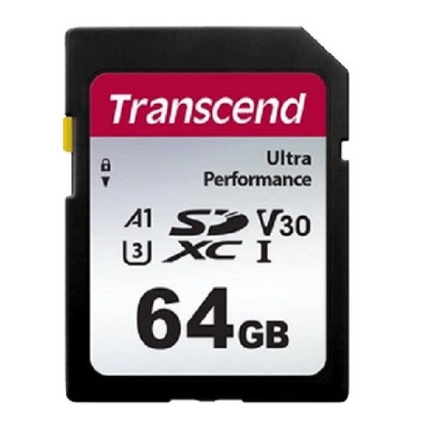 Карта пам'яті Transcend 64GB C10 UHS-I U3 R160/W50MB/s 4K (TS64GSDC340S)