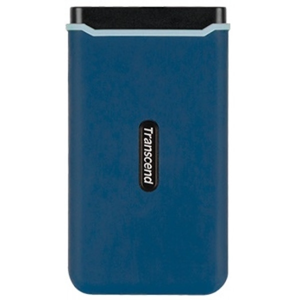 SSD-накопичувач зовнішній Transcend ESD370C 250GB USB 3.1 Gen 2 Type-C Navy Blue (TS250GESD370C)