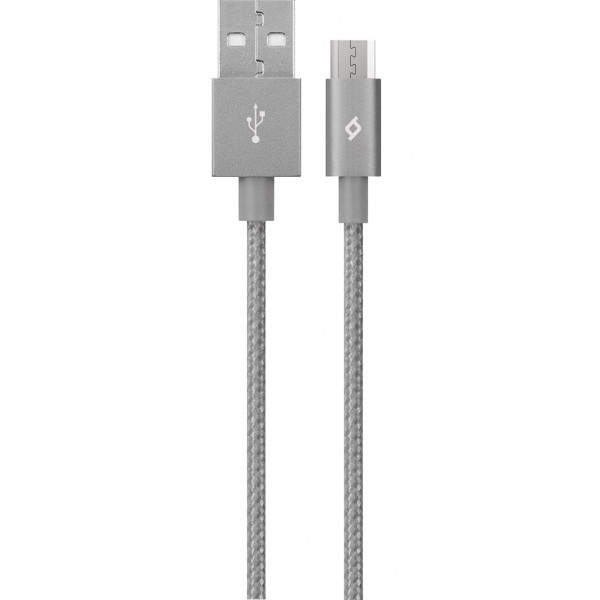 Кабель Ttec USB-мicroUSB 1.2m Space Gray (2DK11UG)