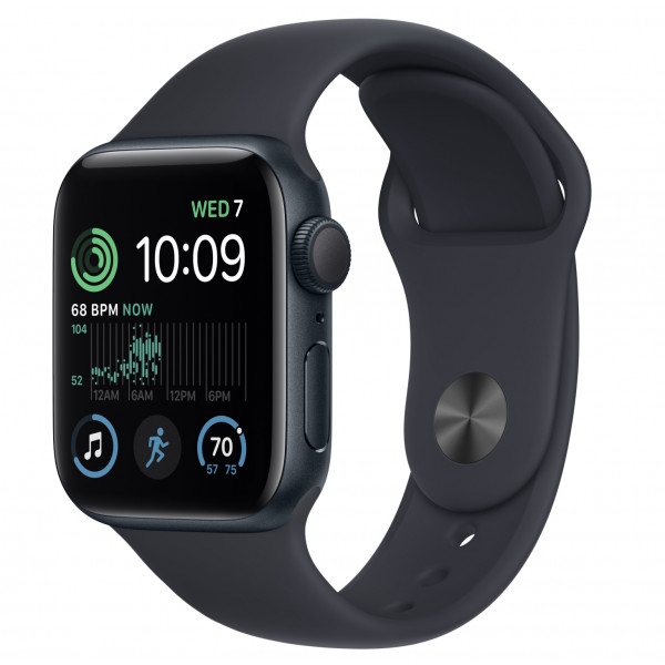 Смарт-годинник Apple Watch SE GPS 40mm Midnight Aluminium Case with Midnight Sport Band
