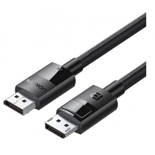 Кабель UGREEN DP114 DP 1.4 Male to Male 2m Black (80392)