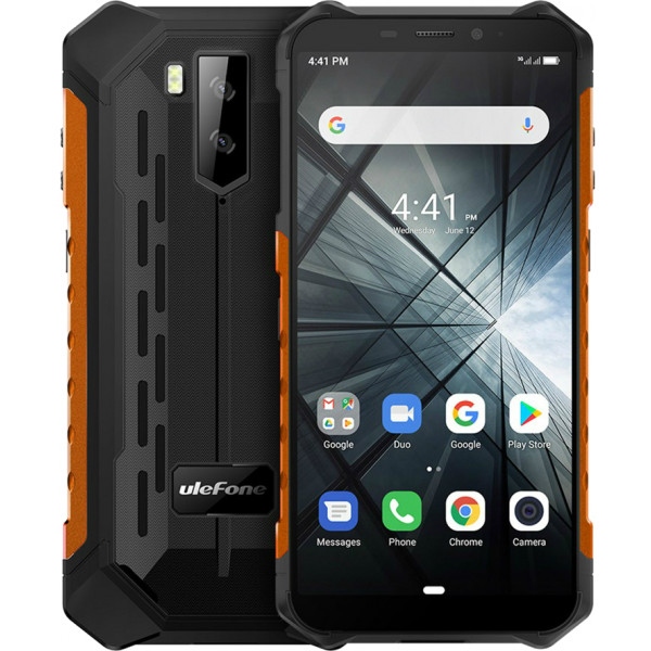 Смартфон Ulefone Armor X3 Dual Sim Black/Orange