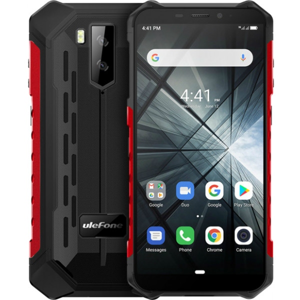 Смартфон Ulefone Armor X3 Dual Sim Black/Red