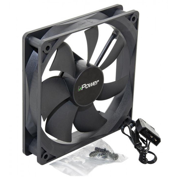 Корпусний вентилятор uPower UP12025HB34.12 120мм, 3pin+Molex