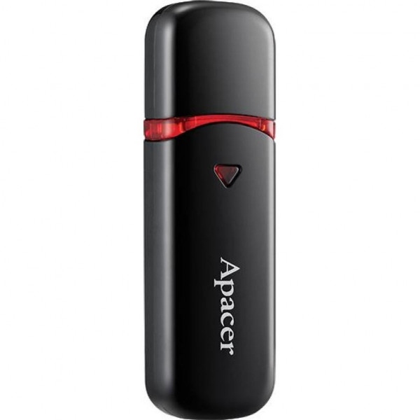 Флеш USB Apacer AH333 64GB USB 2.0 Black (AP64GAH333B-1)