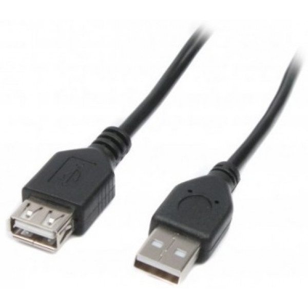 Кабель USB type A - USB type A Maxxter USB 2.0 AM - USB 2.0 AF 1.8m (U-AMAF-6)