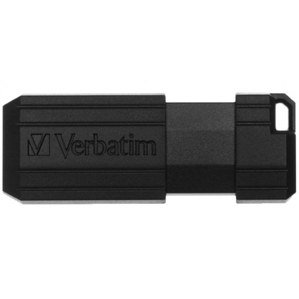 Флеш USB Verbatim 64GB Store n Go PinStripe Black USB 2.0 (49065)
